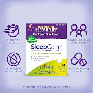Foto 3 | Suplemento Sleep Aid Boiron Sleepcalm Sin Melatonina 60 Comprimidos - Venta Internacional