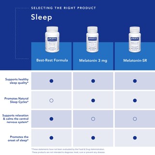 Foto 5 | Suplemento de Melatonina Pure Encapsulations 3 mg 180 Cápsulas - Venta Internacional