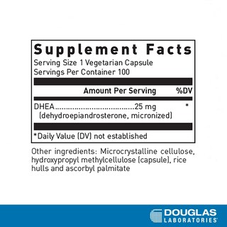 Foto 2 | Suplemento Dhea De Douglas Laboratories 25 Mg 100 Cápsulas - Venta Internacional.