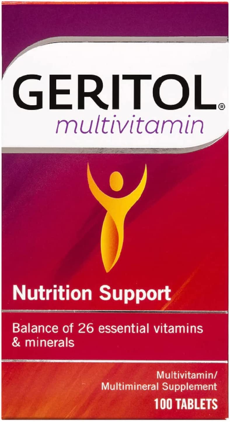 Foto 1 | Multivitamínico Geritol 100 Comprimidos - Venta Internacional.