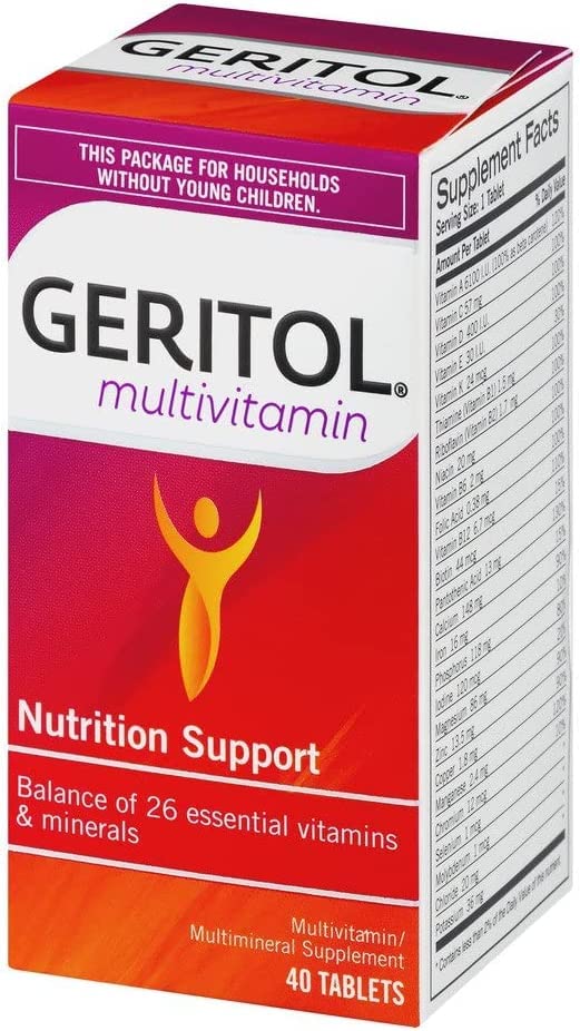 Foto 6 pulgar | Multivitamínico Geritol 100 Comprimidos - Venta Internacional.
