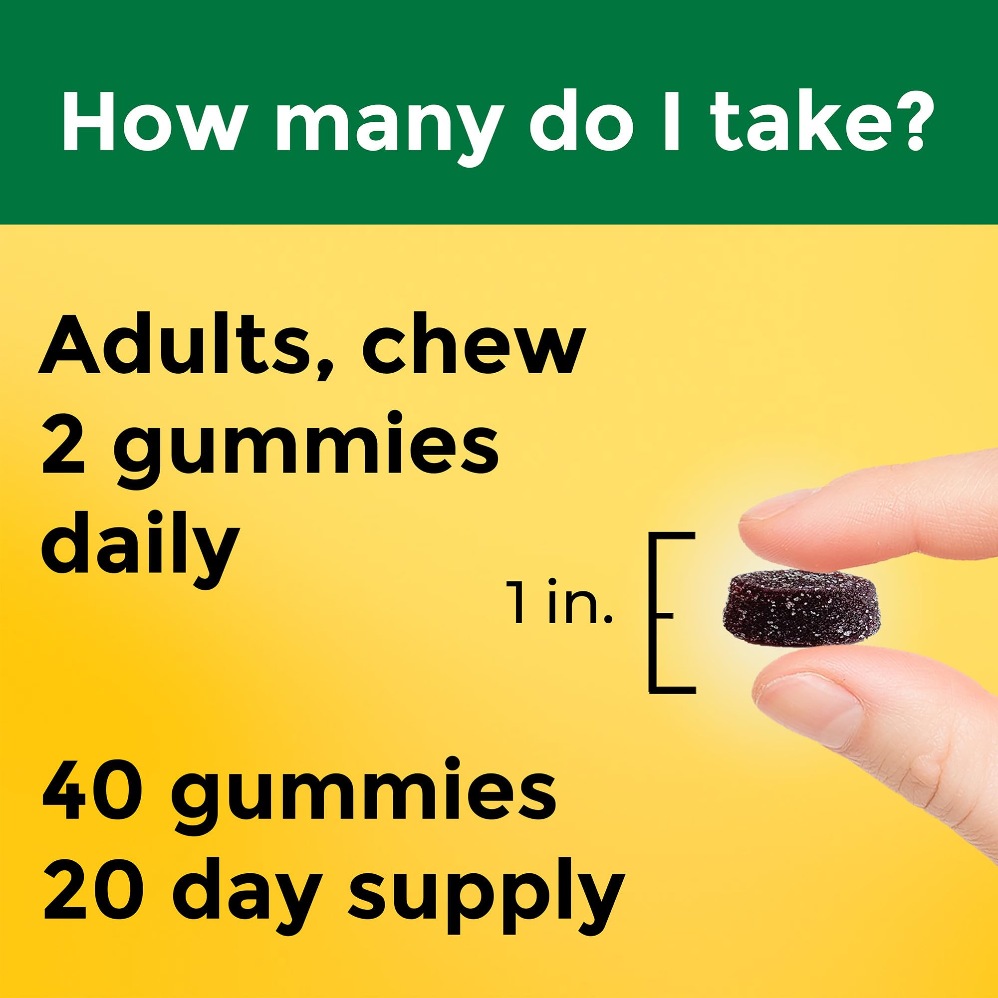Foto 5 pulgar | Suplemento De Magnesio Nature Made Gomies 100 Mg 40 Unidades - Venta Internacional.