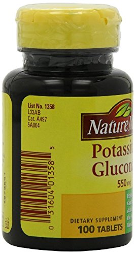 Foto 7 pulgar | Suplemento De Gluconato De Potasio Nature Made 550 Mg X 100 Tabletas - Venta Internacional.