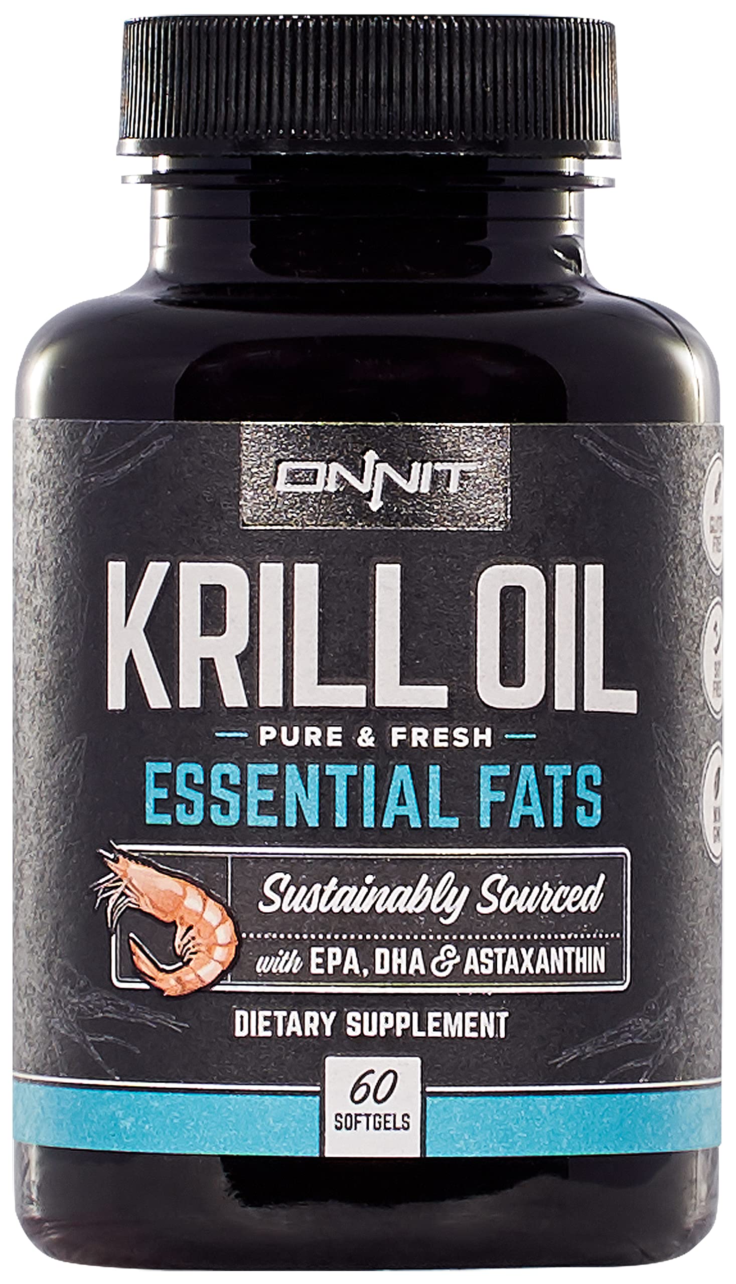 Foto 2 pulgar | Suplemento De Aceite De Krill Antártico Onnit De 1000 Mg De Omega-3 - Venta Internacional.