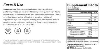 Foto 2 | Suplemento De Aceite De Krill Antártico Onnit De 1000 Mg De Omega-3 - Venta Internacional.