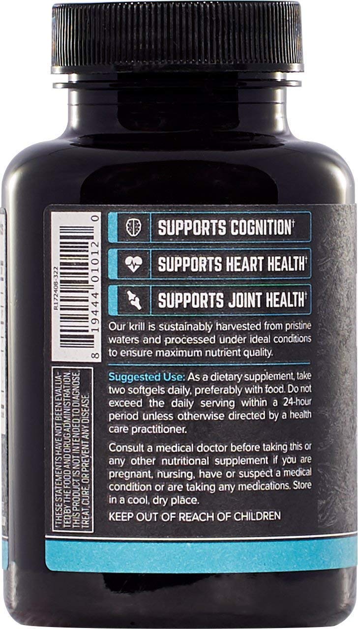 Foto 5 pulgar | Suplemento De Aceite De Krill Antártico Onnit De 1000 Mg De Omega-3 - Venta Internacional.
