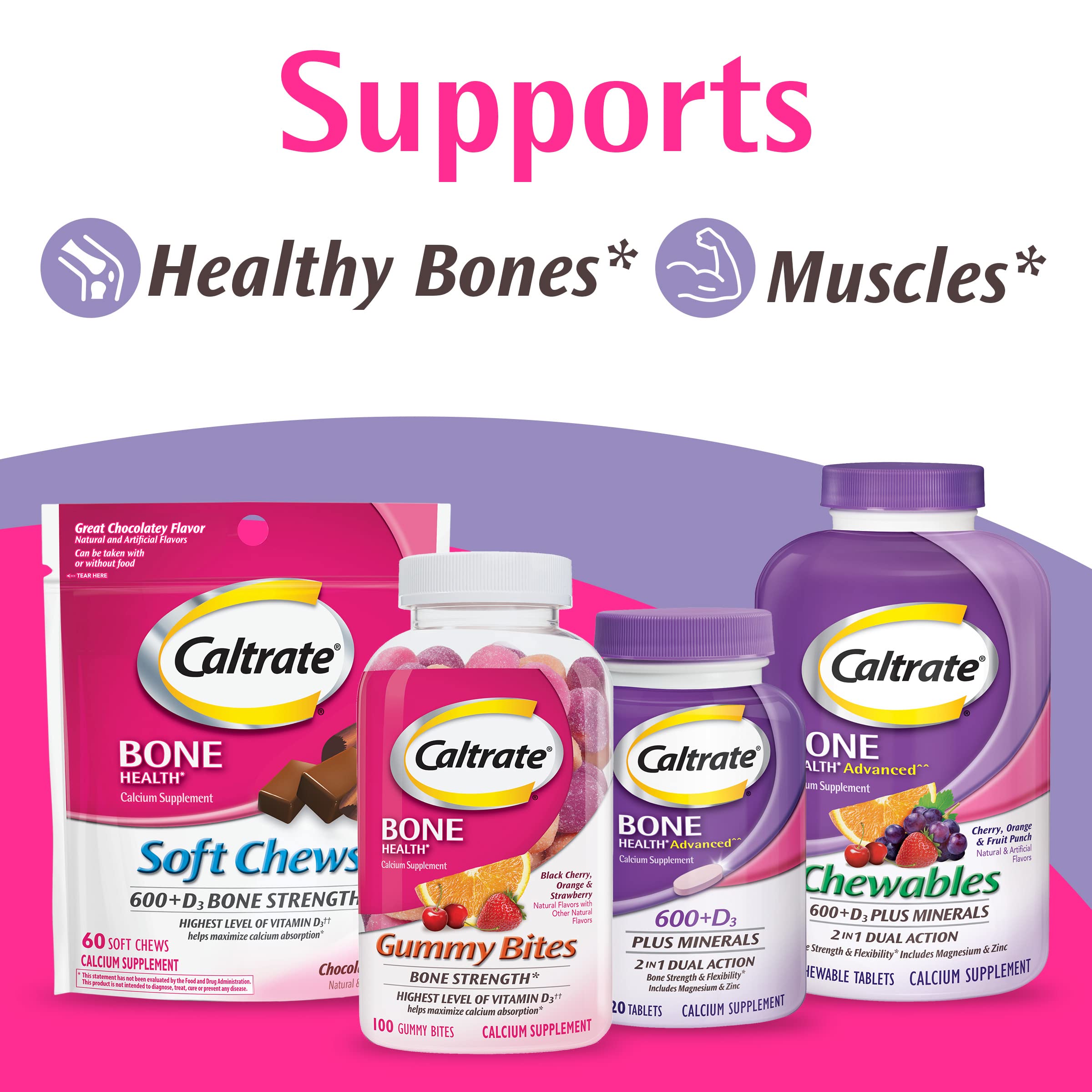 Foto 8 pulgar | Suplemento Caltrate 600+d3 Plus Minerals Calcium 60 Comprimidos - Venta Internacional.