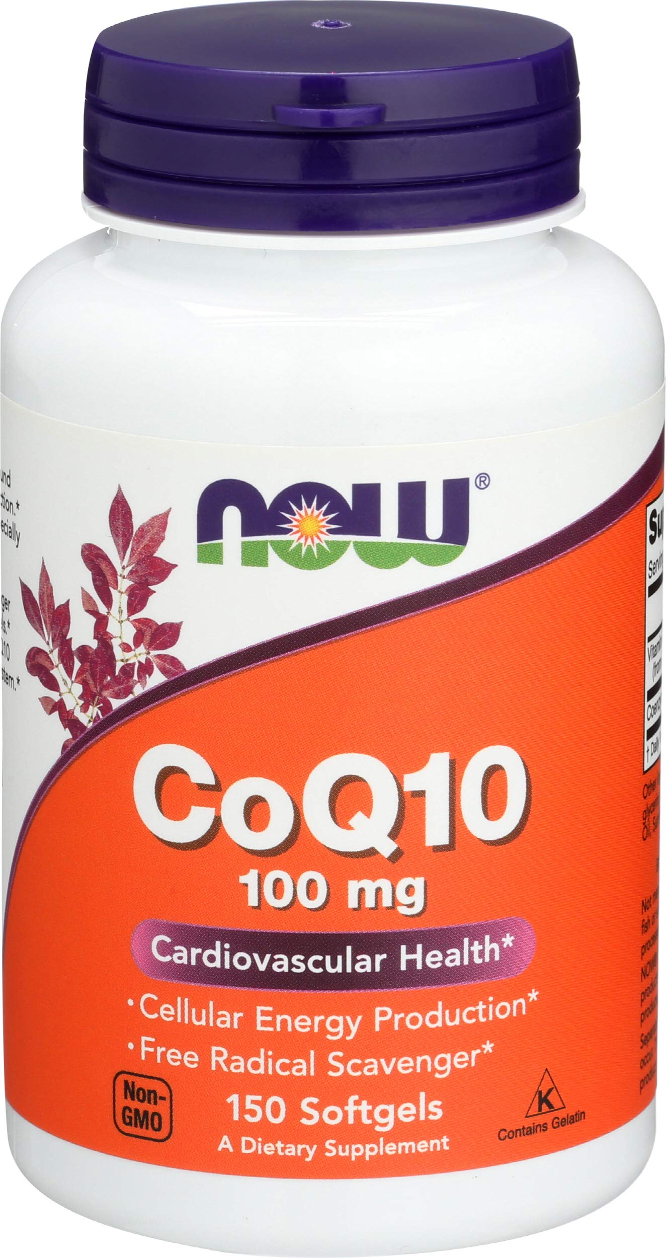 Foto 2 pulgar | Suplemento Now Foods Coq10 100 Mg 150 Cápsulas Blandas - Venta Internacional.