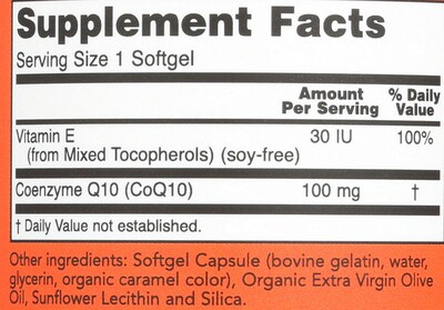 Foto 3 | Suplemento Now Foods Coq10 100 Mg 150 Cápsulas Blandas - Venta Internacional.
