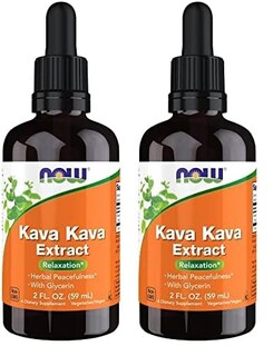 Foto 1 | Extracto Líquido De Kava Kava De Supplement Now Foods, 60 Ml (paquete De 2) - Venta Internacional.