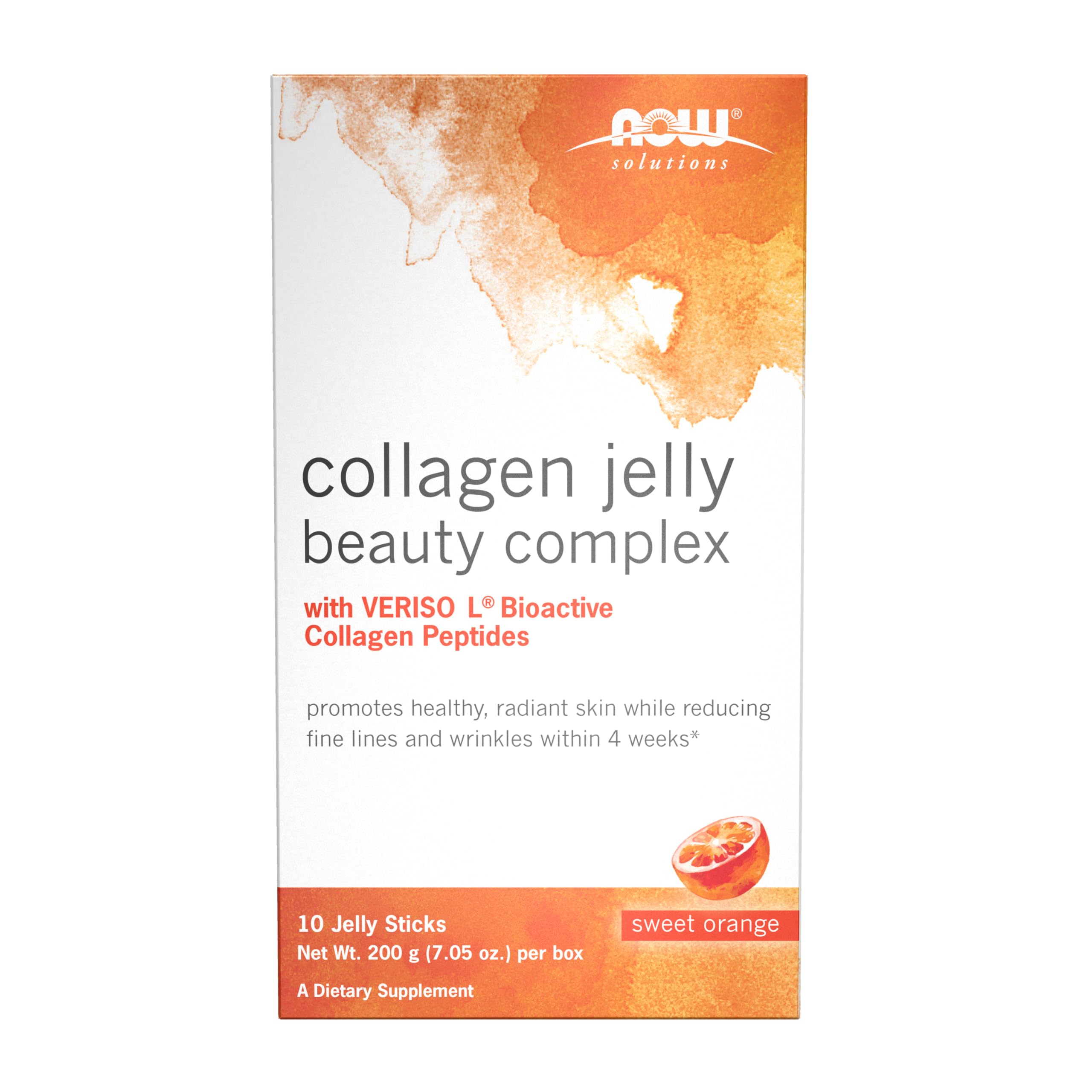 Foto 2 pulgar | Suplemento Now Foods Solutions Collagen Jelly Beauty, 10 Barritas - Venta Internacional.