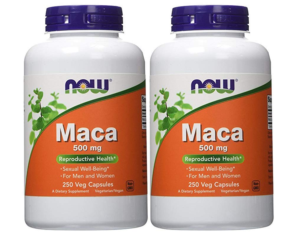 Suplemento Now Foods Maca 500 Mg 500 Cápsulas - Venta Internacional.