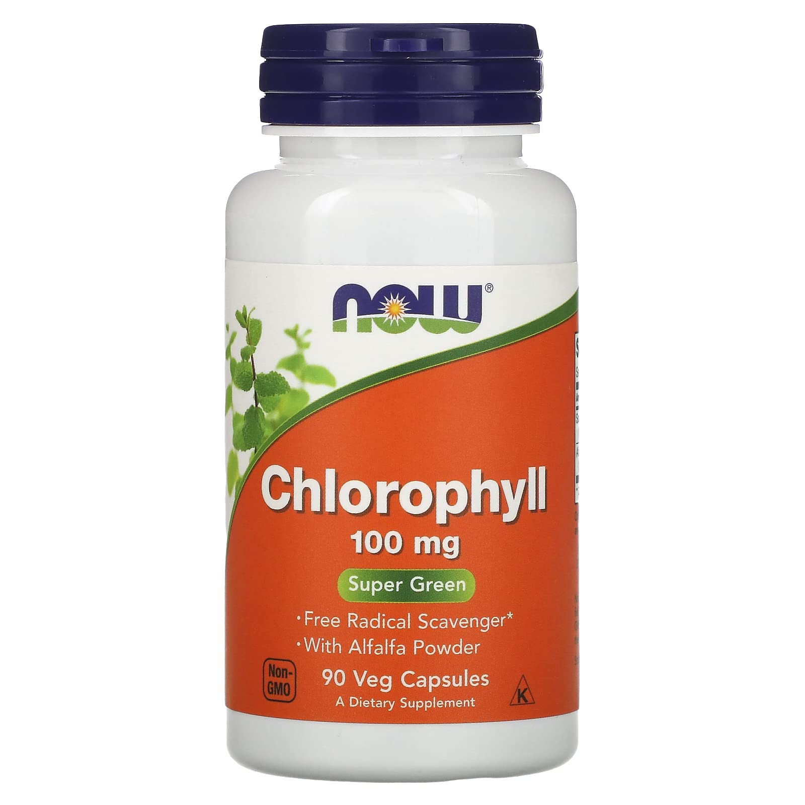 Suplemento Now Foods, Clorofila, 100 Mg, 90 Cápsulas Vegetarianas - Venta Internacional.