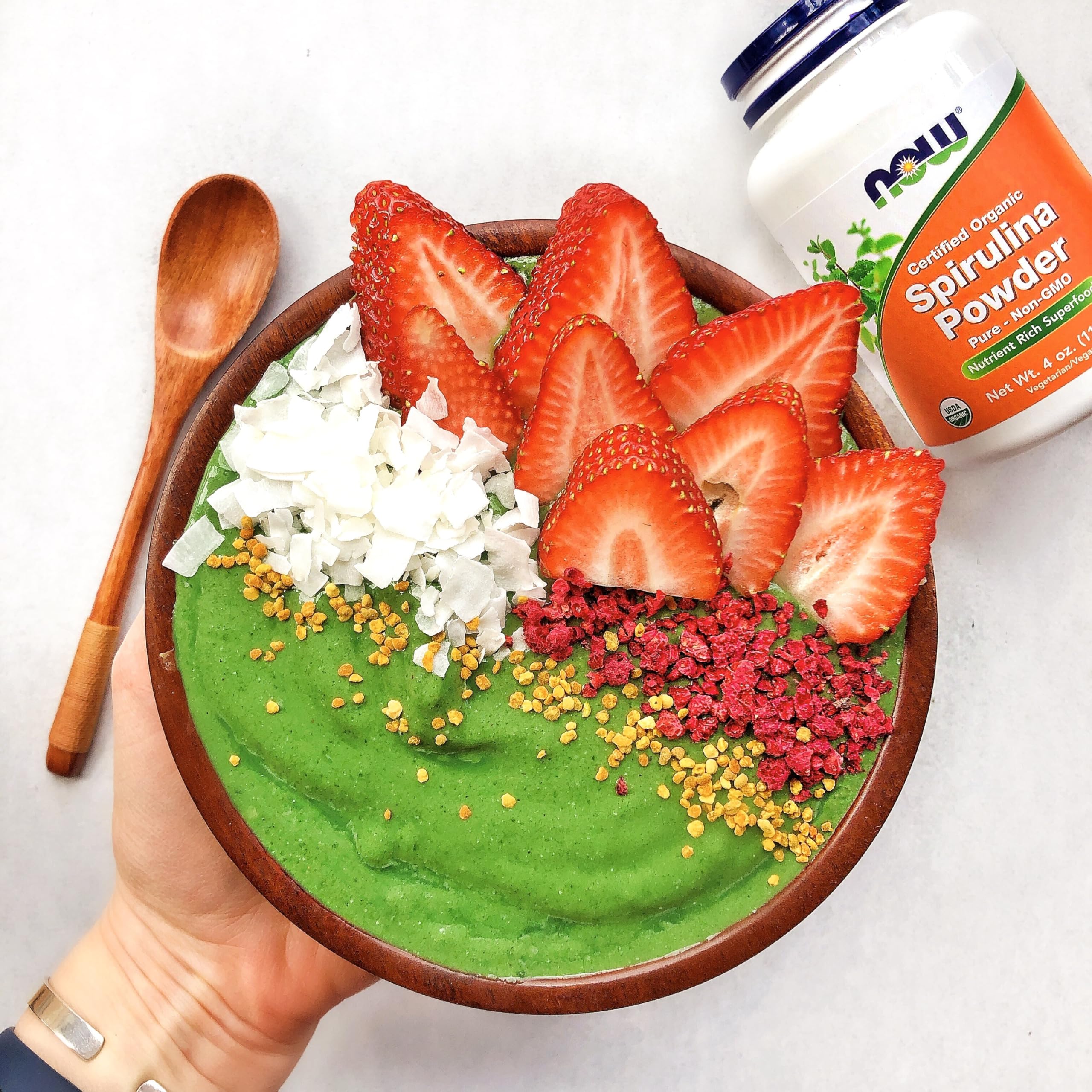 Foto 7 pulgar | Supplements Now Foods Espirulina Orgánica 500 Mg Con Vitaminas 200 Tabletas - Venta Internacional.