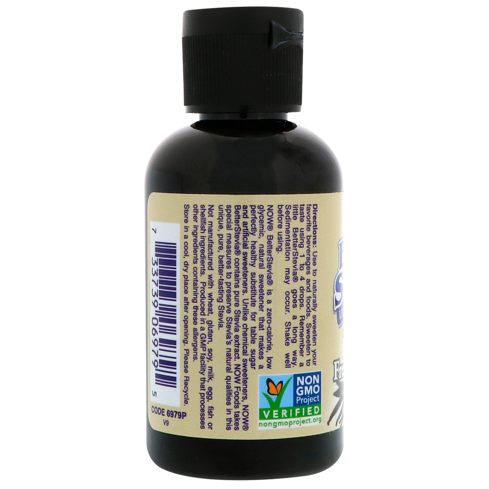 Foto 4 pulgar | Stevia Líquida Now Foods, Vainilla Francesa, 60 Ml (paquete De 5) - Venta Internacional.