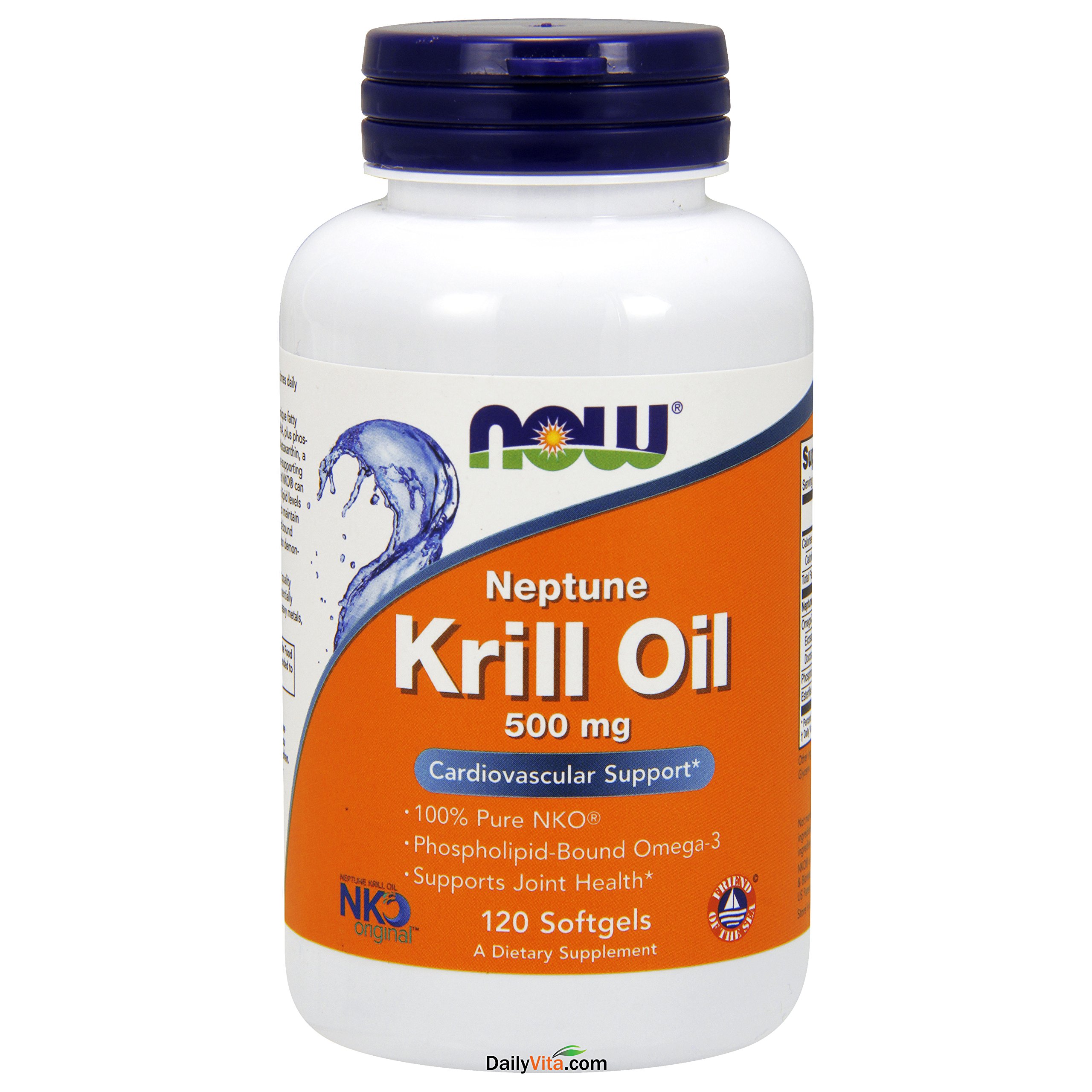 Foto 3 pulgar | Aceite De Krill Neptuno De Supplement Now Foods, 500 Mg, 120 Cápsulas Blandas - Venta Internacional.