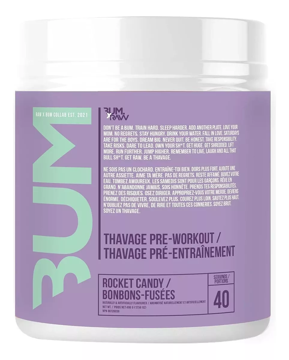 Foto 2 pulgar | Cbum Thavage Pre Workout 40servings Rocket Candy