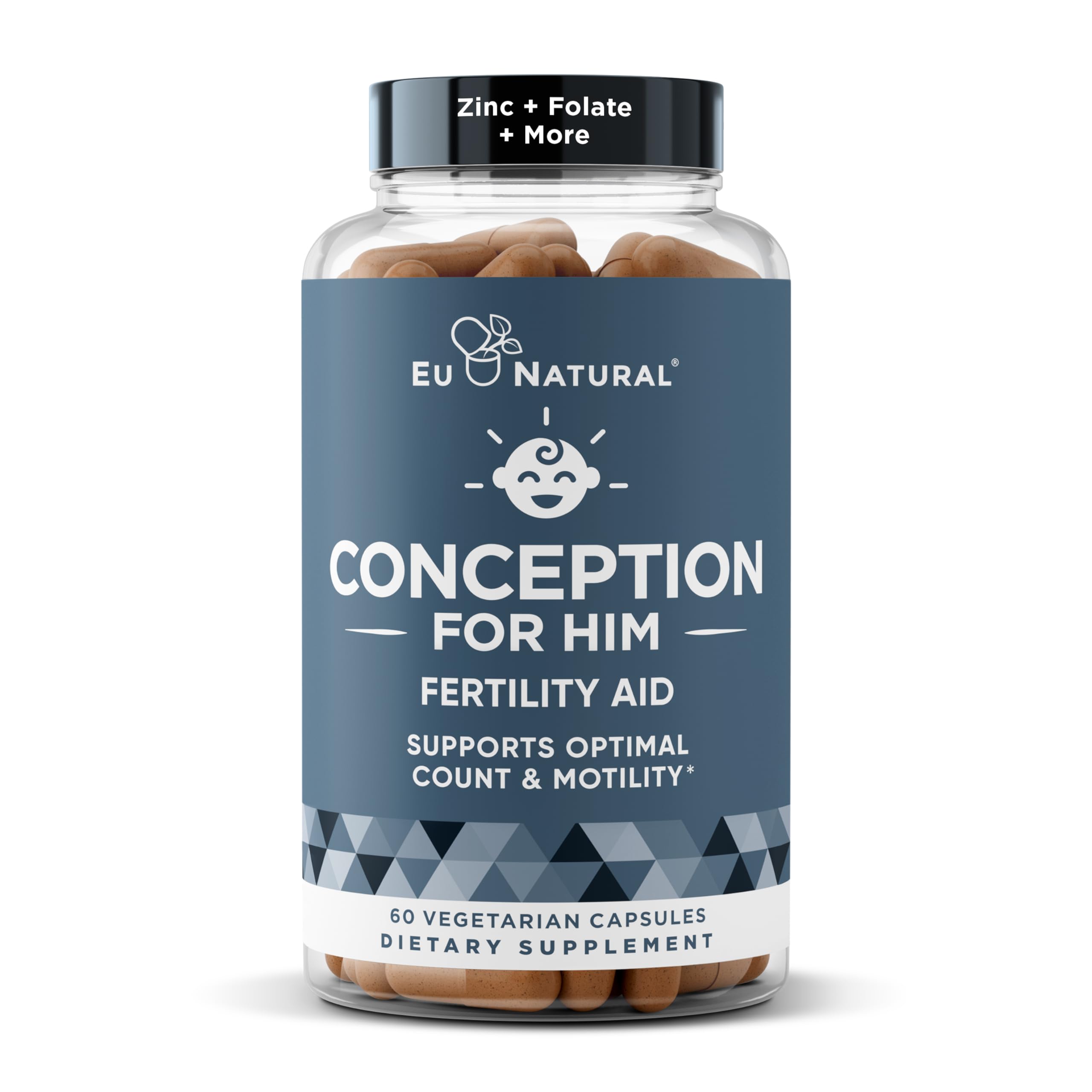 Foto 2 pulgar | Fertility Supplements Eu Natural Conception para Él 60 Cápsulas - Venta Internacional
