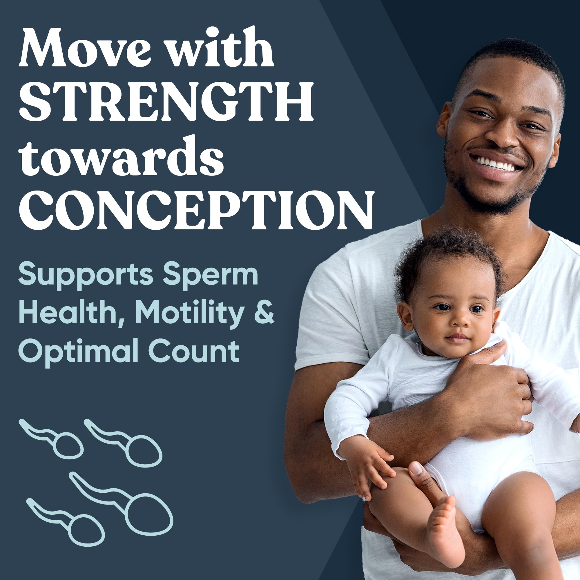 Foto 2 | Fertility Supplements Eu Natural Conception para Él 60 Cápsulas - Venta Internacional