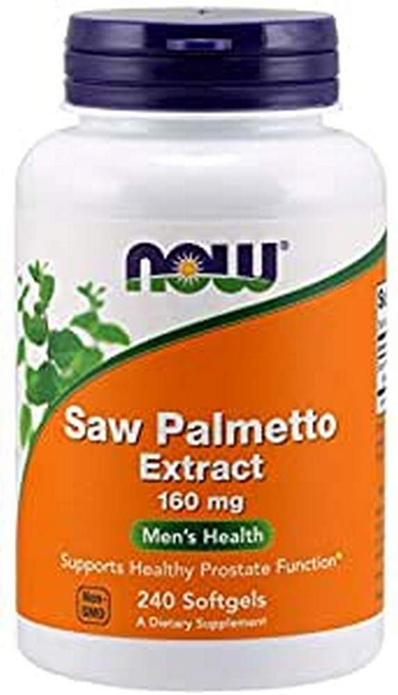 Suplemento Now Foods Extracto De Palma Enana Americana 160 Mg 240 Cápsulas Blandas - Venta Internacional.