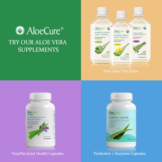 Foto 7 | Suplemento AloeCure Jugo de Aloe Vera 2 Piezas-Venta Internacional