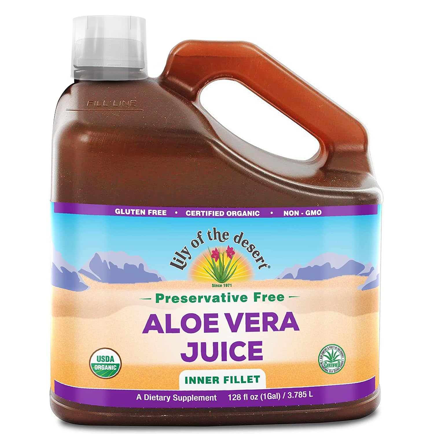 Foto 2 pulgar | Suplemento Lily Of The Desert Jugo de Aloe Vera 3.7 L-Venta Internacional