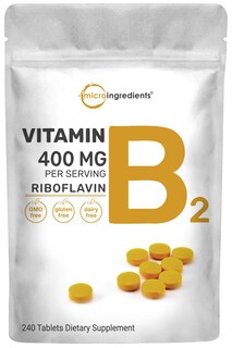 Foto 1 | Suplemento Micro Ingredients Vitamina B2 de 240 Tabletas-Venta Internacional