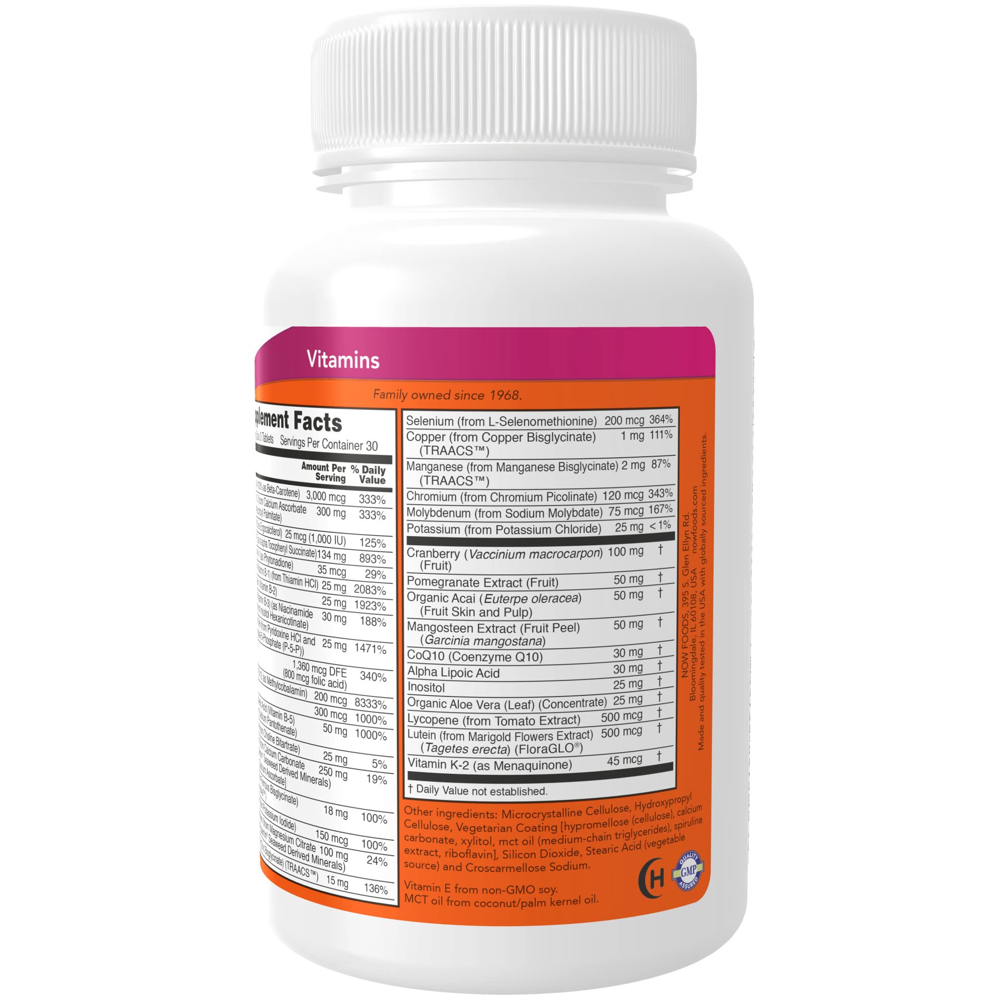 Foto 3 pulgar | Suplementos Now Foods Eve Multivitamínico Para Mujer, 90 Comprimidos - Venta Internacional.
