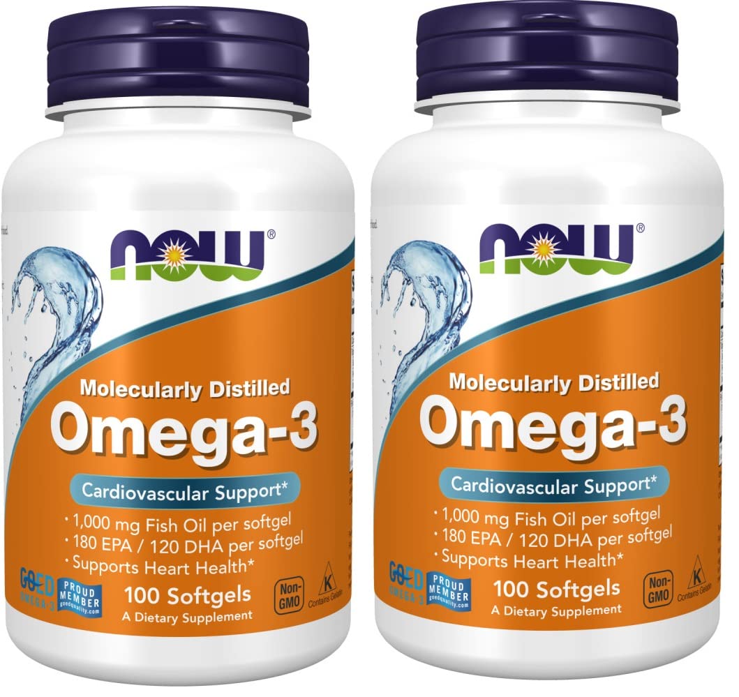 Supplement Now Foods Omega-3 2000 Mg 100 Unidades (paquete De 2) - Venta Internacional.