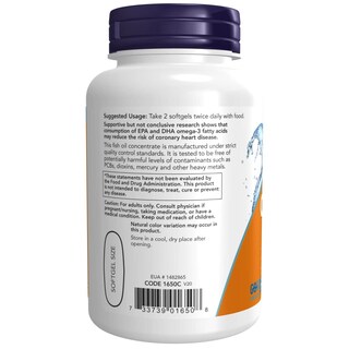 Foto 3 | Supplement Now Foods Omega-3 2000 Mg 100 Unidades (paquete De 2) - Venta Internacional.