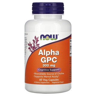 Foto 2 | Suplemento Now Foods Alpha Gpc 300 Mg 60 Cápsulas Vegetarianas X2 - Venta Internacional.