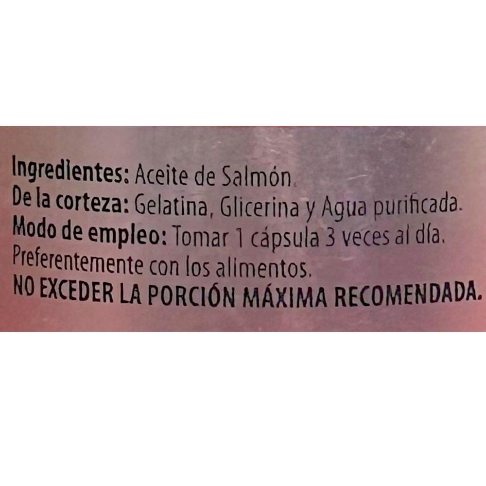 Foto 4 pulgar | Aceite de Salmón Noruego Omega 3 All Nature 320 Cápsulas
