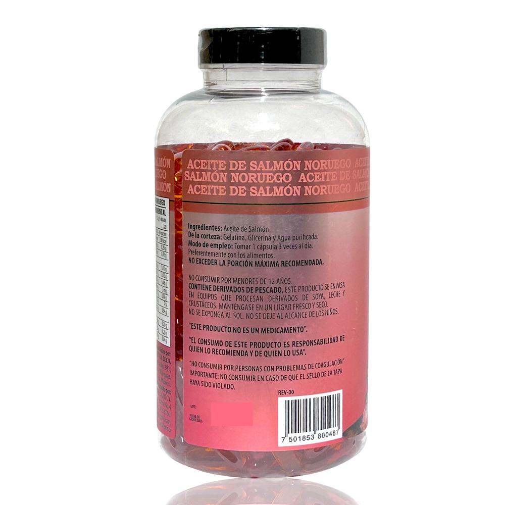 Foto 5 | Aceite de Salmón Noruego Omega 3 All Nature 320 Cápsulas