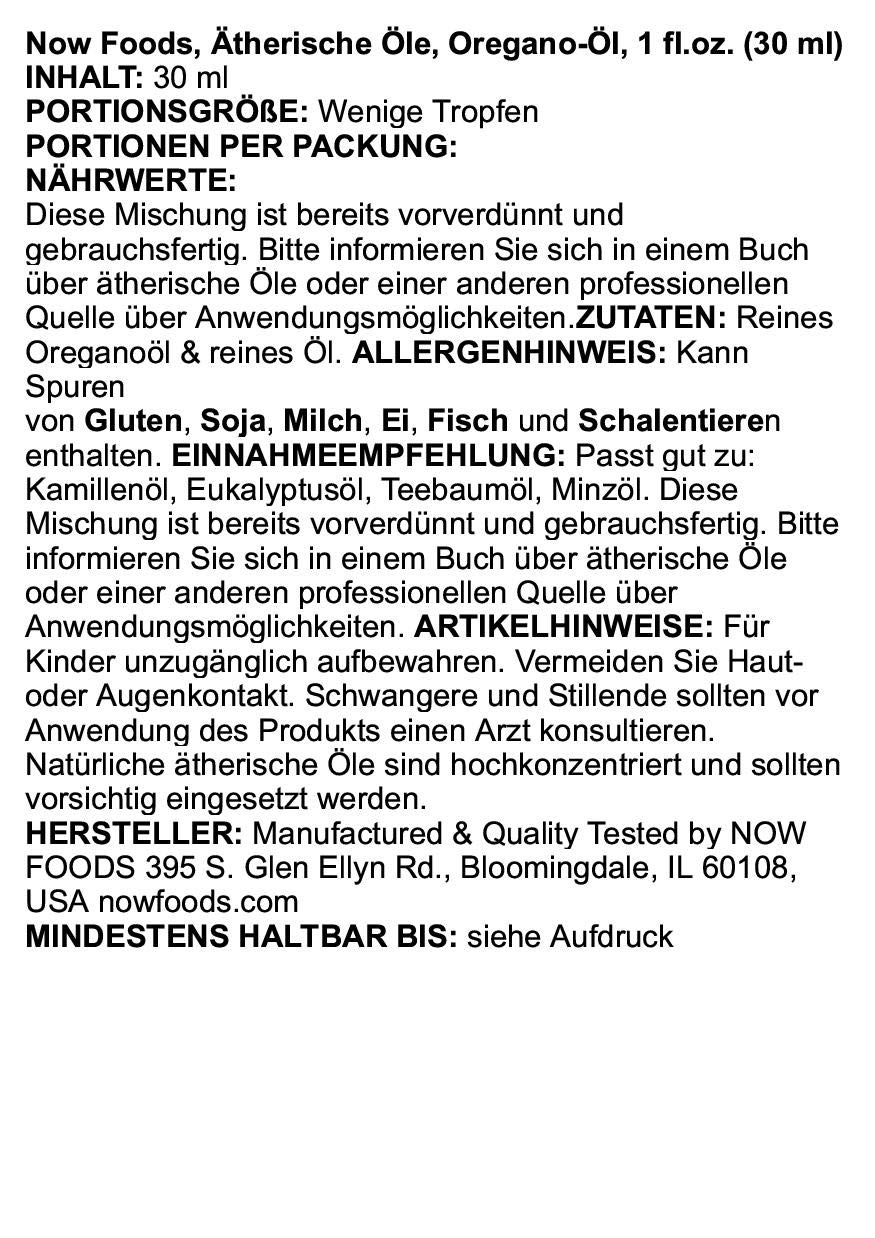 Foto 3 pulgar | Aceite De Orégano Now Foods 25% 30 Ml - Venta Internacional.