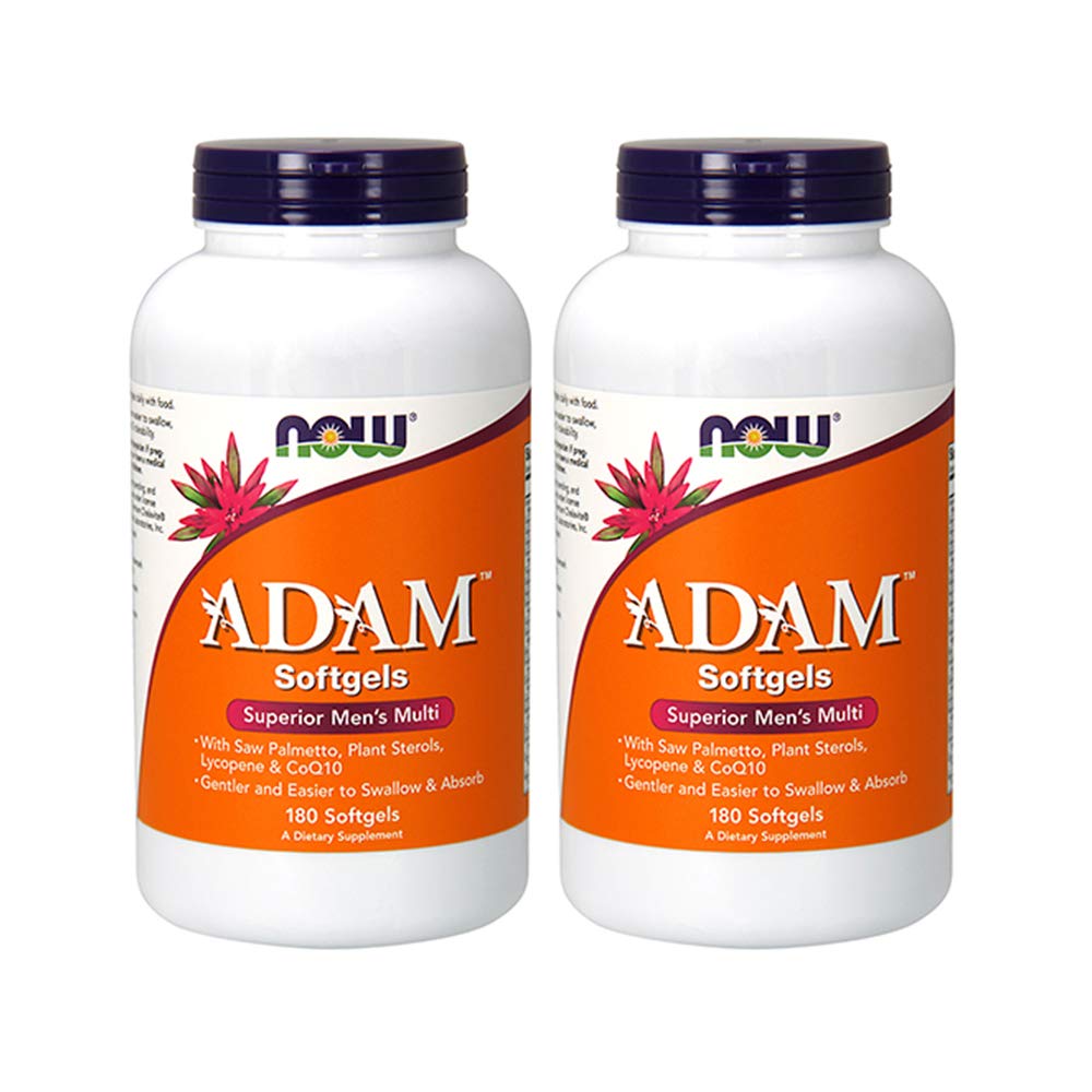 Foto 2 pulgar | Cápsula Blanda Supplement Now Foods Adam Para Hombres Con Múltiples Vitaminas 180 - Venta Internacional.