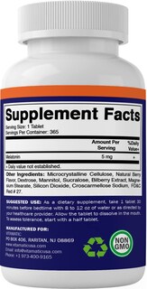 Foto 5 | Suplemento Vitamatic de Melatonina 365 Tabletas-Venta Internacional
