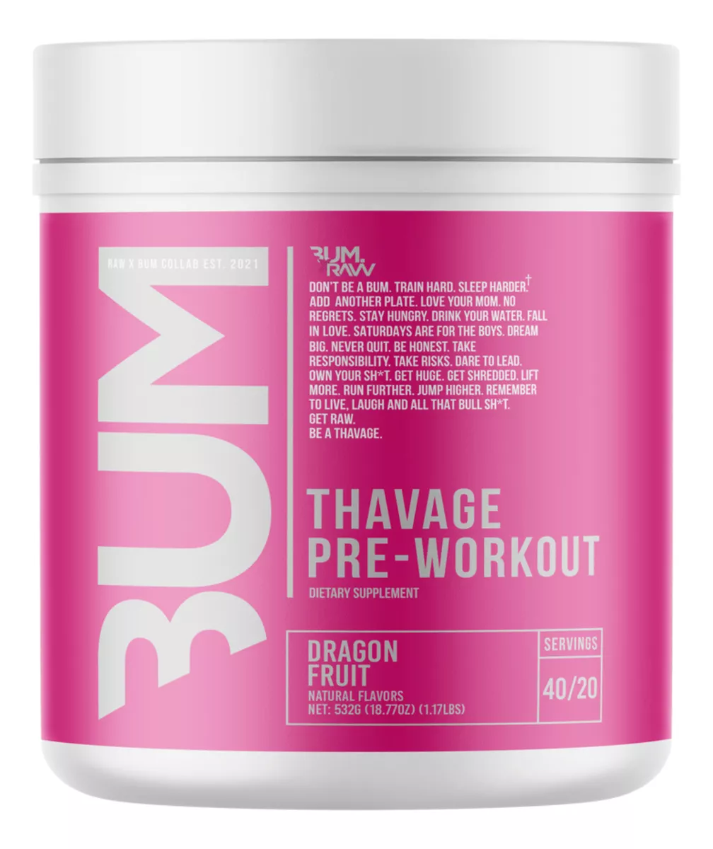 Foto 2 pulgar | Cbum Thavage Pre Workout 40servings Dragon Fruit