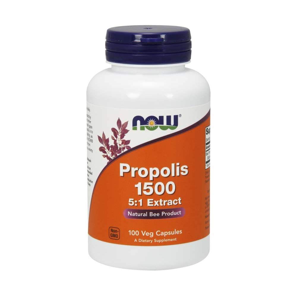 Foto 2 pulgar | Supplement Now Foods Propolis 1500 Mg 100 Cápsulas (paquete De 3) - Venta Internacional.