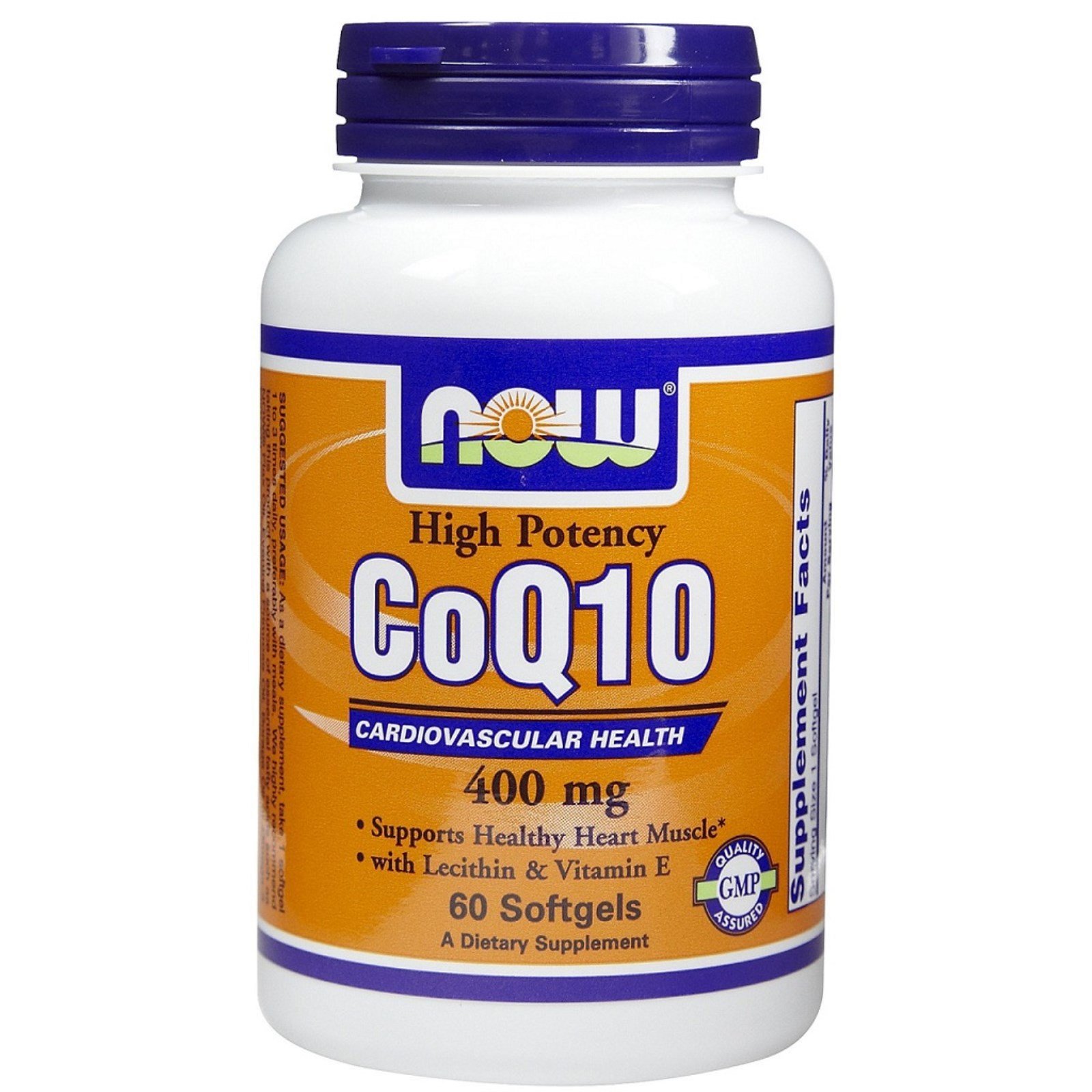 Foto 2 pulgar | Suplemento Now Foods Coq10 400 Mg 60 Cápsulas Blandas - Venta Internacional.