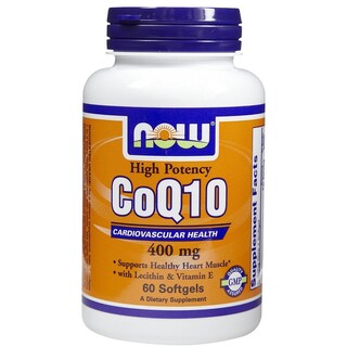 Foto 1 | Suplemento Now Foods Coq10 400 Mg 60 Cápsulas Blandas - Venta Internacional.