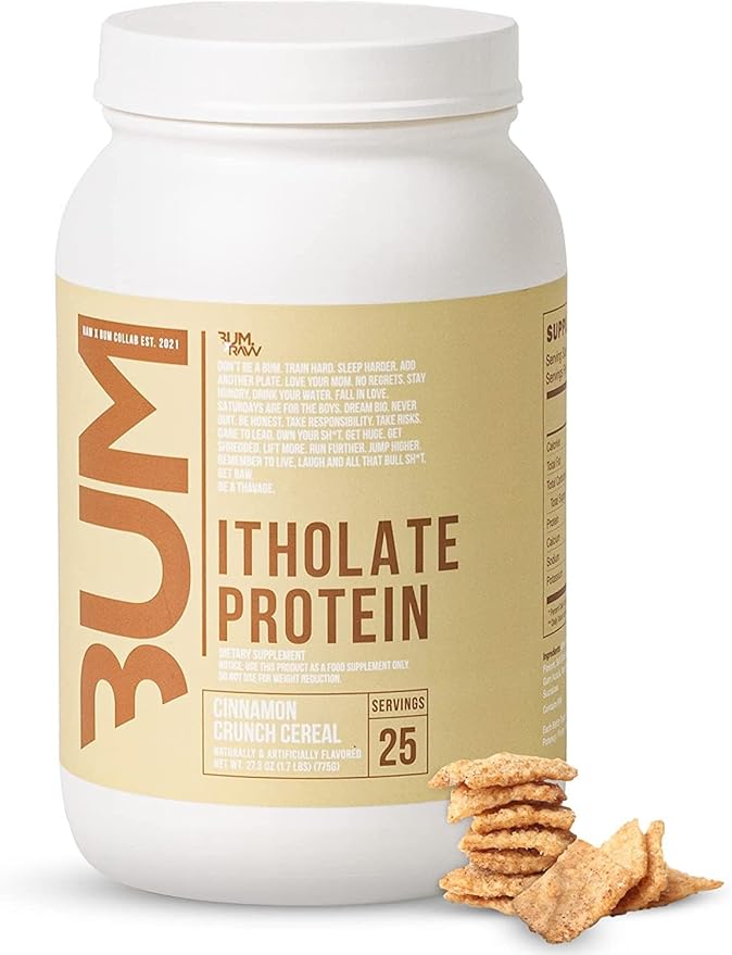 Proteina Isolatada Cbum Raw Nutrition 1.72 Lbs 25 Servicios Cinnamon Crunch Cereal