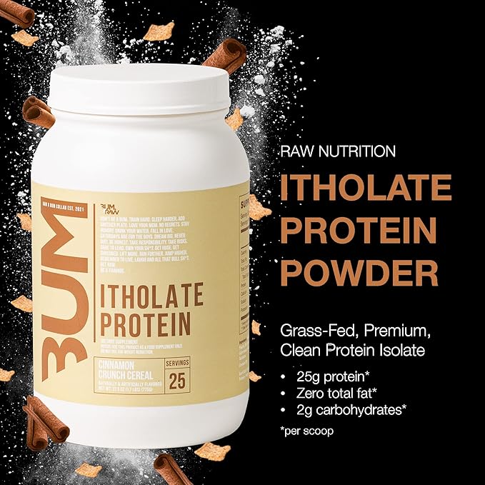 Foto 3 pulgar | Proteina Isolatada Cbum Raw Nutrition 1.72 Lbs 25 Servicios Cinnamon Crunch Cereal