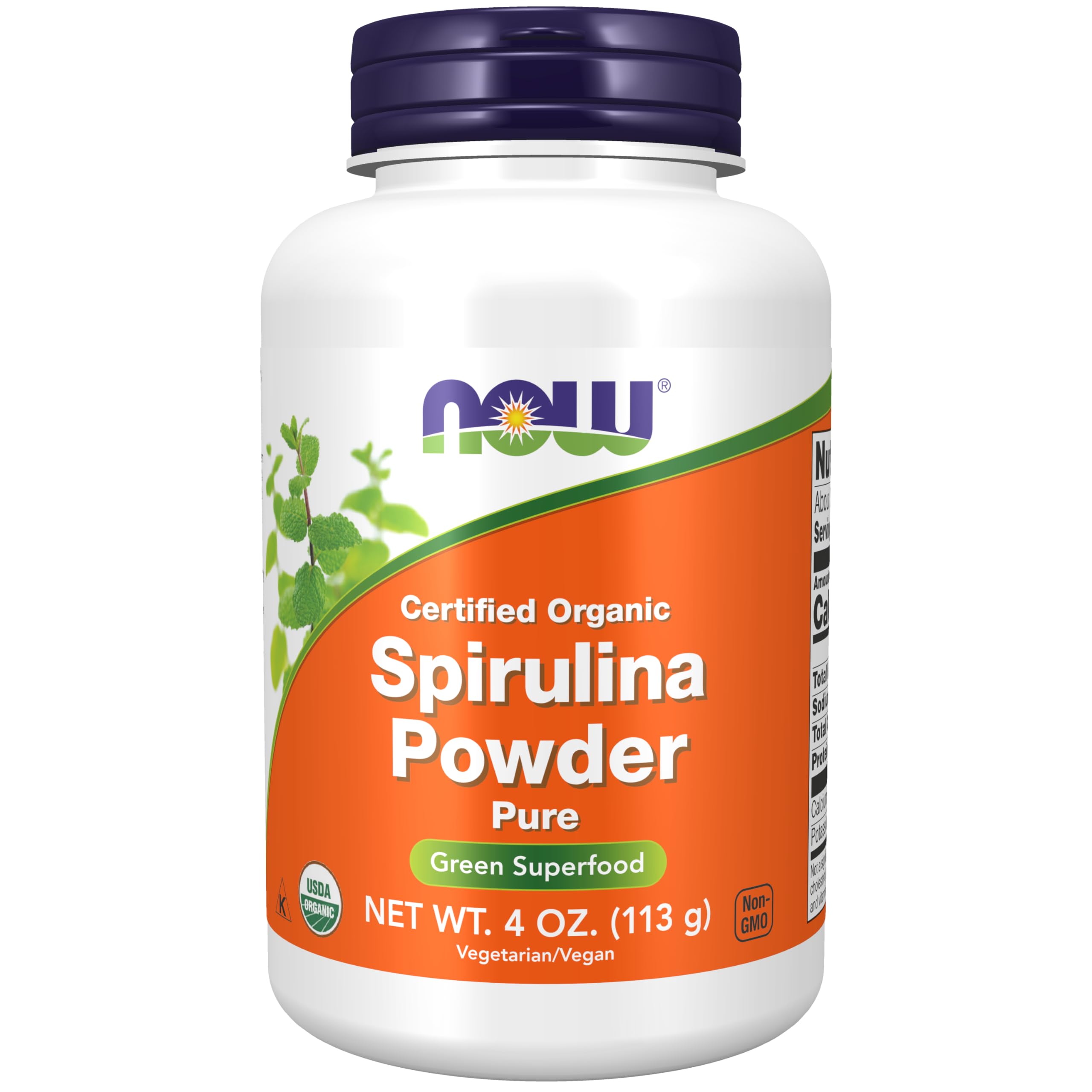 Foto 2 pulgar | Espirulina En Polvo De Supplements Now Foods, 120 Ml, Certificada Como Orgánica - Venta Internacional.