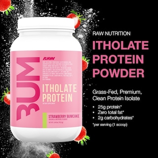 Foto 3 | Proteina Isolatada Cbum Raw Nutrition 1.72 Lbs 25 Servicios Strawberry Bumcake