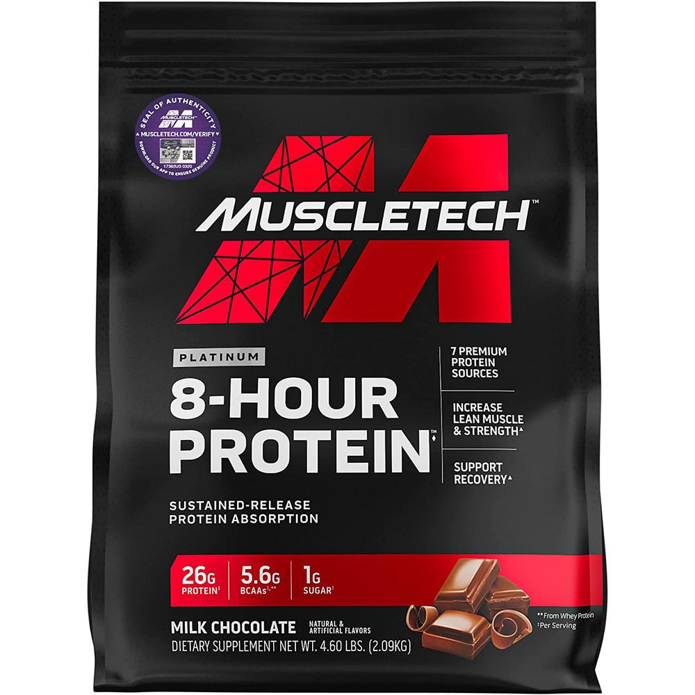 Foto 2 pulgar | Suplemento MuscleTech Platinum 8 Hour Protein de 2.09 kg