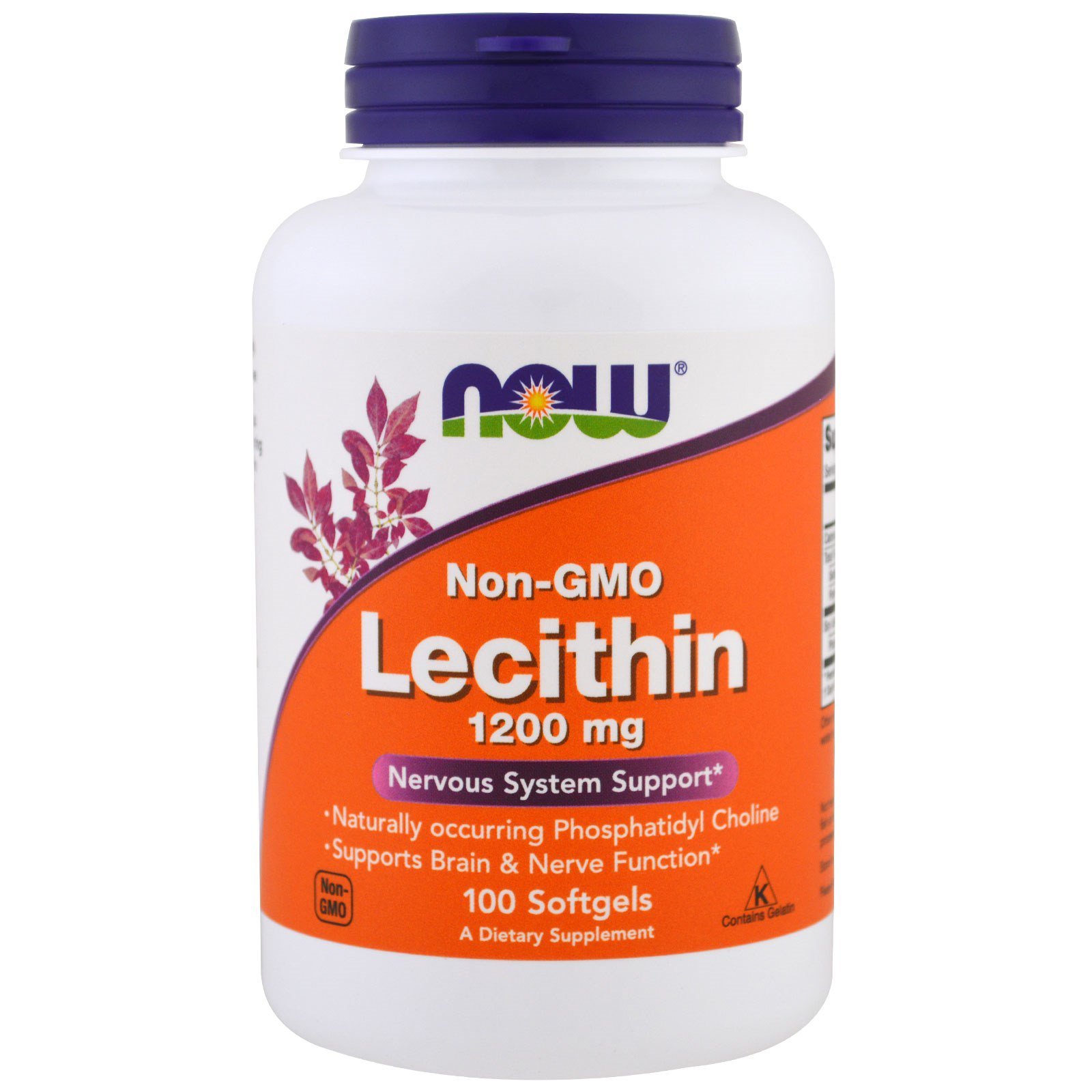 Foto 2 pulgar | Lecitina Supplement Now Foods, 1200 Mg, 100 Cápsulas Blandas (paquete De 2) - Venta Internacional.