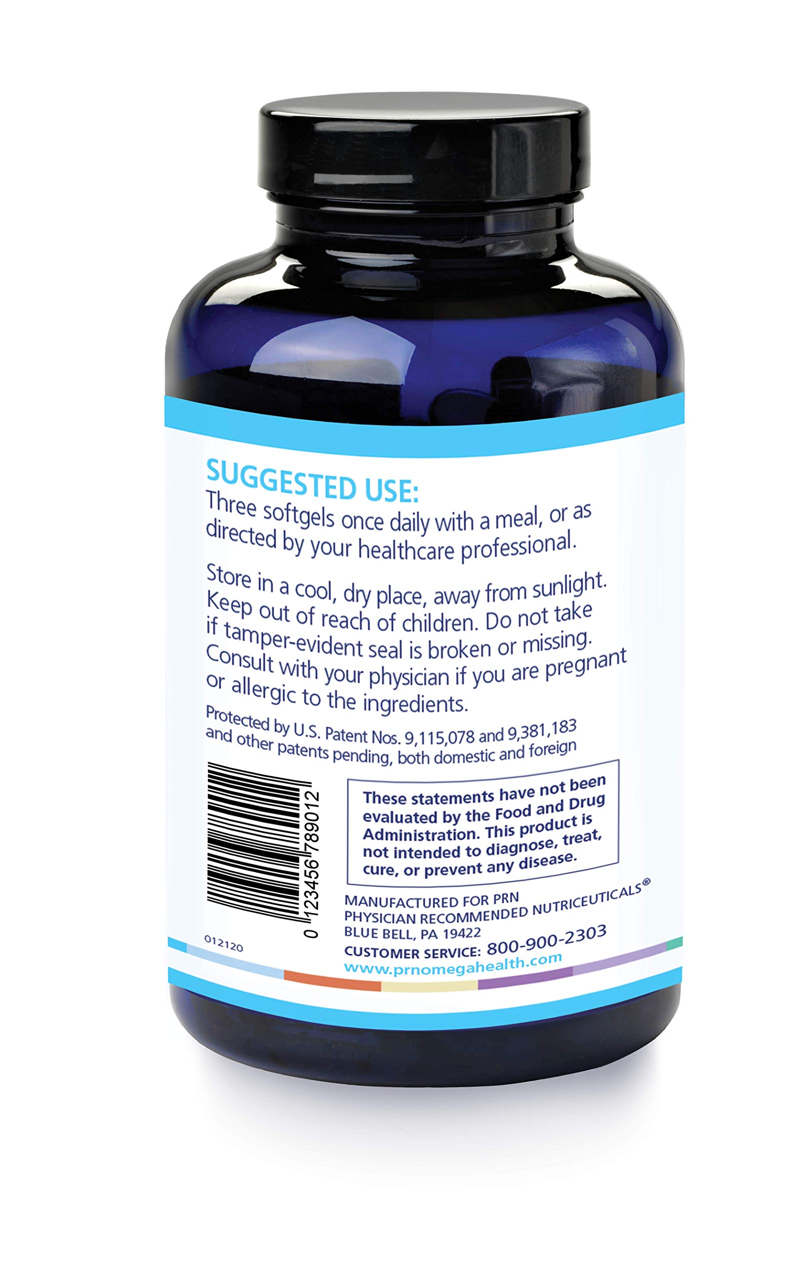 Foto 4 pulgar | Suplementos De Aceite De Pescado Prn De3 Omega-3 270 Cápsulas Blandas - Venta Internacional.