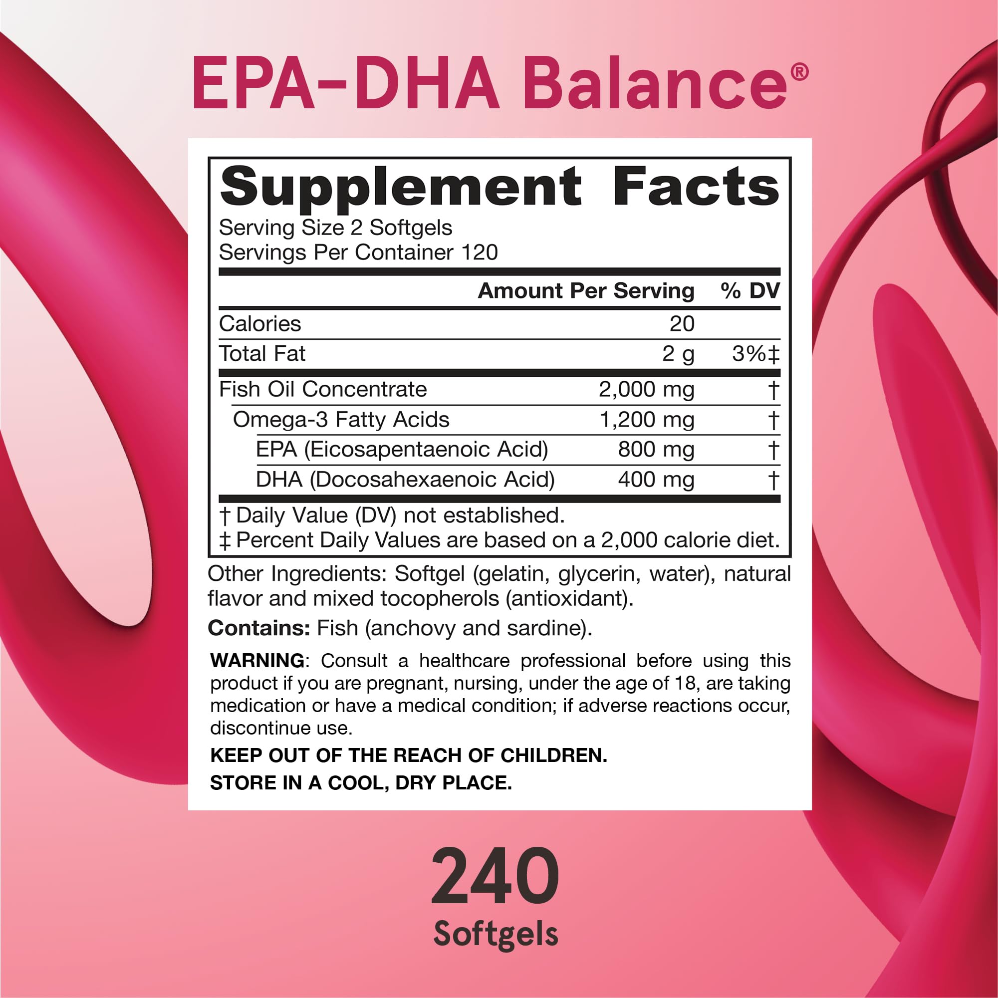 Foto 7 pulgar | Suplemento Jarrow Formulas Epa-dha Balance 600 Mg 240 Cápsulas Blandas - Venta Internacional.