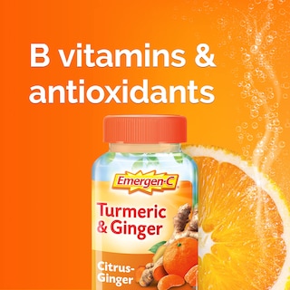Foto 5 | Gomitas Emergen-c Citrus-ginger Con Cúrcuma Y Jengibre, 36 Unidades - Venta Internacional.