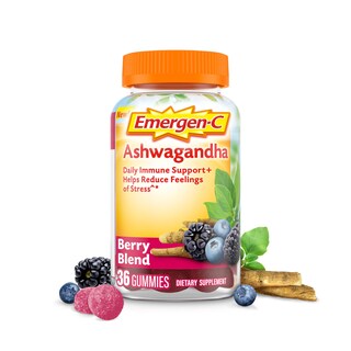 Foto 1 | Suplemento De Gomitas Emergen-c Con Vitamina C Y Ashwagandha, 36 Unidades - Venta Internacional.
